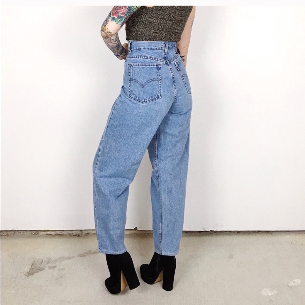 Vintage 550 Levi high rise tapered leg